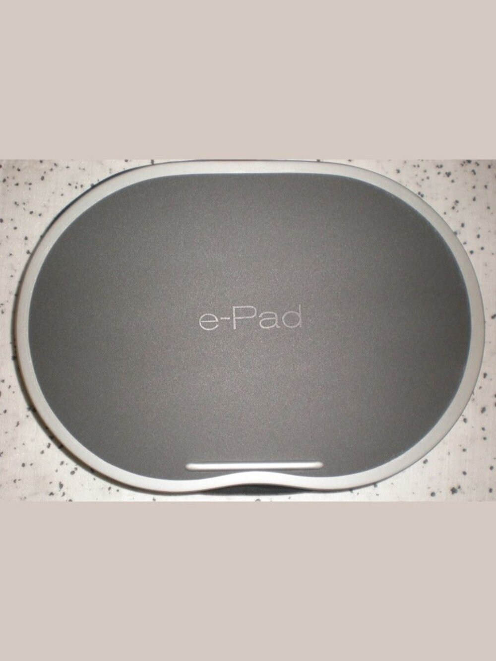 NEW Brookstone Portable Cushioned Laptop Desk e-Pad BLACK 15" #634287